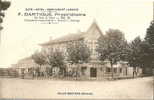 33 - CUJAN-MESTRAS - T. Belle Carte Rare Et Animée Du Café Hôtel Restaurant Landais Dartigue - Gujan-Mestras