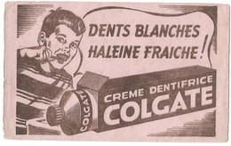 Buvard Creme Dentifrice Colgate - C