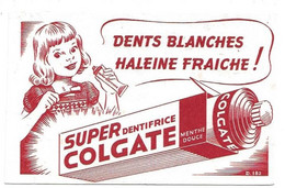 Buvard Super Dentifrice Colgate - C