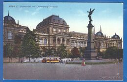 Österreich; Wien; Universität Mit Liebenberg Denkmal; 1912 - Vienna Center