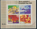 Norway 1985 - Stamp Day 1985 "Working Life I" - Minisheet ** - Neufs