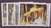 POLYNESIE N° 212/215** NEUF SANS CHARNIERE   CHAPEAUX EN POLYNESIE - Unused Stamps