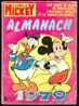 JOURNAL DE MICKEY, ALMANACH 1979, Walt Disney - Journal De Mickey