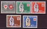 PGL - SWITZERLAND Yv N°590/94 ** - Unused Stamps
