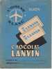 Protège Cahier - Chocolat Lanvin - L´Oiseau Bleu - L