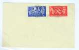 3-5-1951 FDC SG 513/514  AFST. STAPLE - ....-1951 Pre-Elizabeth II