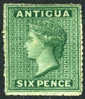 Antigua #4 (SG #8) Mint Hinged 6p Victoria From 1863 - 1858-1960 Colonia Britannica