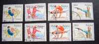 Poland 1987 - SPORT - Olympic Games - Set Of 8 - Gebruikt