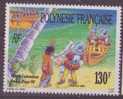 POLYNESIE N° 409** NEUF SANS CHARNIERE   WORLD COLUMBIAN STAMP EXPO 92 - Ongebruikt