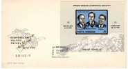 ROMANIA Spaceship/Vaisseau SALIUT/SOIUZ Souvenir Sheet-FDC 1971 - Europa