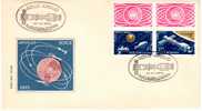 ROMANIA Spaceship/Vaisseau "Soiuz-Apollo"-FDC 1975 - Europe