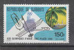 Gibuti  Djibouti  -   1980.  " Lake Placid  '80 ".   Sci, Bob, Logo.    MNH - Winter 1980: Lake Placid