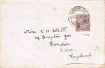 2238. Carta CLAREMONT CAPE (south Africa) 1922 - Lettres & Documents