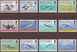 SOUTH GEORGIA..1994..Michel # 219-230...MNH...MiCV - 60 Euro. - Georgia Del Sud