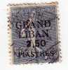 Gran Libano Nº 9    2,50 P. S. 50 C. Azul De 1924.- - Other & Unclassified