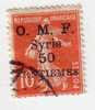 Siria Nº 58   50 C. S. 10 C. Rojo De 1920. Cachet - Autres & Non Classés
