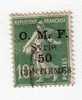 Siria Nº 86   50 C. S. 10 C. Verde De 1922-23. - Sonstige & Ohne Zuordnung