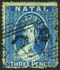 Natal #12 Used 3p Victoria From 1862 - Natal (1857-1909)