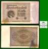 100,000 Mark Germany 1923 Paper Money / Billet Allemagne - 100000 Mark