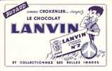 Buvard Chocolat Lanvin - Cocoa & Chocolat