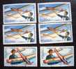 Poland 1981- Modelarstwo Lotnicze - Aero Model - Set Of 6 - Gebraucht