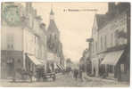 CPA BRIENON SUR ARMANCON - LA GRANDE RUE - Brienon Sur Armancon