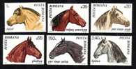 Romania 1970  Mint ** Full Set Horses / Hippque - Nuovi