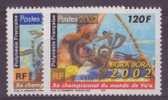 POLYNESIE N° 661/62** NEUF SANS CHARNIERE   CHAMPIONNAT DU MONDE - Unused Stamps