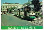 SAINT ETIENNE (42) Cpm Tramway électrique Superbe Plan - Strassenbahnen