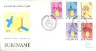 Suriname - FDC Mi-Nr 864/868 (s140) - Pasqua