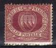 San Marino 1877 - 25 C. * - 2 Scan   (g566a) - Unused Stamps