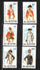 St Kitts 1987 British And French Uniforms MNH - St.Kitts And Nevis ( 1983-...)