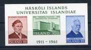 Islande  -  Blocs  :  Yv  3  ** - Blocs-feuillets