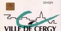 FRANCE VILLE DE CERGY GEM1 NUMEROTEE NEUVE MINT RARE - Tarjetas De Salones Y Demostraciones