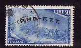 1948 - RISORGIMENTO  CAT. SASS. N° 27 USATO VAL. CAT. 3.00€ - Afgestempeld