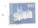 TIMBRE SUISSE-1964 "Château Et Collégiale De Neuchâtel" OBLITERE - Collections