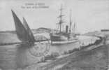 EGYPTE,LE CANAL DE SUEZ,Courbe D´El Guerche,bateau Et Voiliers - - Sues