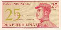 Indonésie - 25 Sen- 1964 - Pick 93 - Neuf - Indonesien