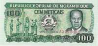 Mozambique - 100 Meticais - 1983 - Pick 130a - UNC - Mozambico