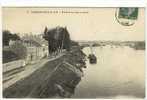 Carte Postale Ancienne Sartrouville - Bords De La Seine (Amont) - Péniche - Sartrouville