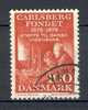 Denmark 1976 Mi. 630   100 (Ø) 100 Jahre Carlsberg Stiftung Chemiker Im Laboratorium - Used Stamps