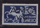 1946 - A.M.G.-V.G. - DEMOCRATICA - ESPRESSO -  CAT. SASS. - N° 1 - TL -  VALORE 2.50€ - Mint/hinged