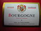 ETIQUETTE -METHODE CHAMPENOISE-BOURGOGNE -APPELLLATION CONTROLEE-REMI DE FOULANGES  ,NEGOCIANT -ELEVEUR A MEURSAULT - Bourgogne