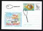 Romania DAVIS CUP World 1998 Romania-Norge,cover Enteire Postal Very Rare . - Tennis