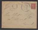 FRANCE, STATIONERY ENVELOPE REGISTERED 1903 TO SWITZERLAND, ADDITIONAL FRANKING! - Enveloppes Types Et TSC (avant 1995)