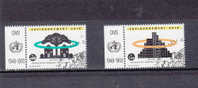 NATIONS  UNIES  GENEVE   TIMBRES   N° 236 à 237    OBLITERES      CATALOGUE  ZUMSTEIN - Gebraucht