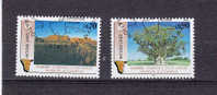 NATIONS  UNIES  GENEVE TIMBRES  N° 205 à 206  OBLITERES    CATALOGUE  ZUMSTEIN - Used Stamps