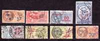 France Tax Stamps Lot - Usati