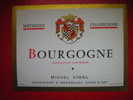 ETIQUETTE-METHODE CHAMPENOISE-BOURGOGNE-APPELLATION CONTROLEE-MICHEL VIDAL,NEGOCIANT A MEURSAULT-COTE D´OR - Bourgogne