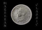 MONEDA  50 CENTIMOS DE PLATA DE ALFONSO XIII MADRID 1904 * 0-4 - Andere & Zonder Classificatie